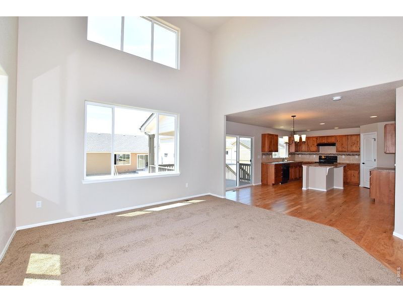 Spacious, unfurnished interior of a new home in Union Colony West, Greeley (Image 29).
