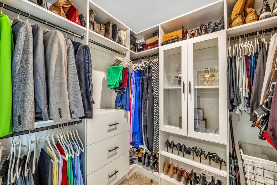 Custom closets his/hers