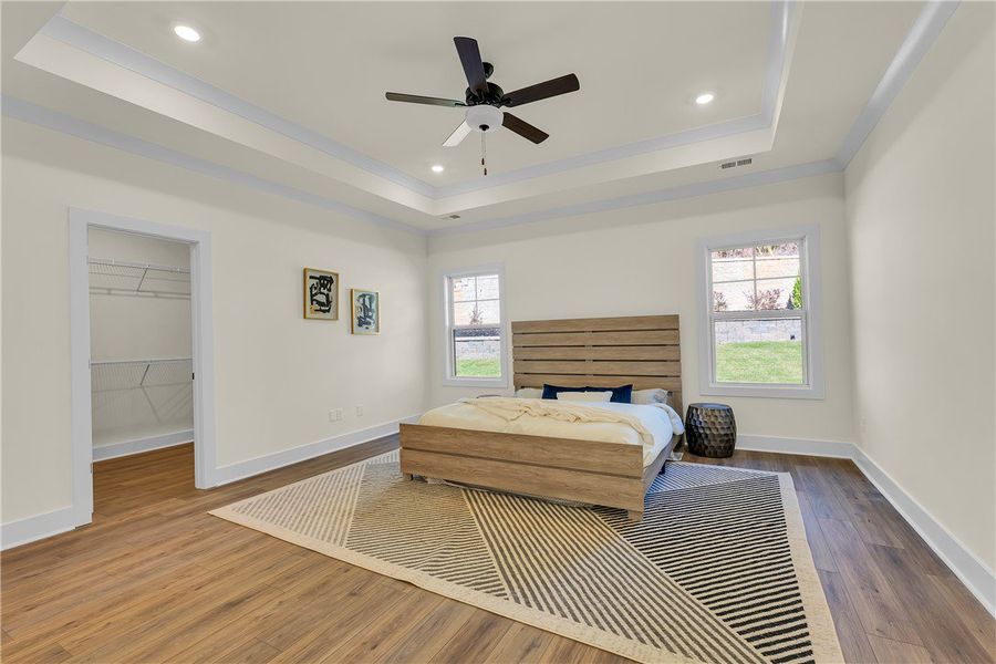 Furnished interior view inside a new home in Edwards Ridge, Central (Image 6).