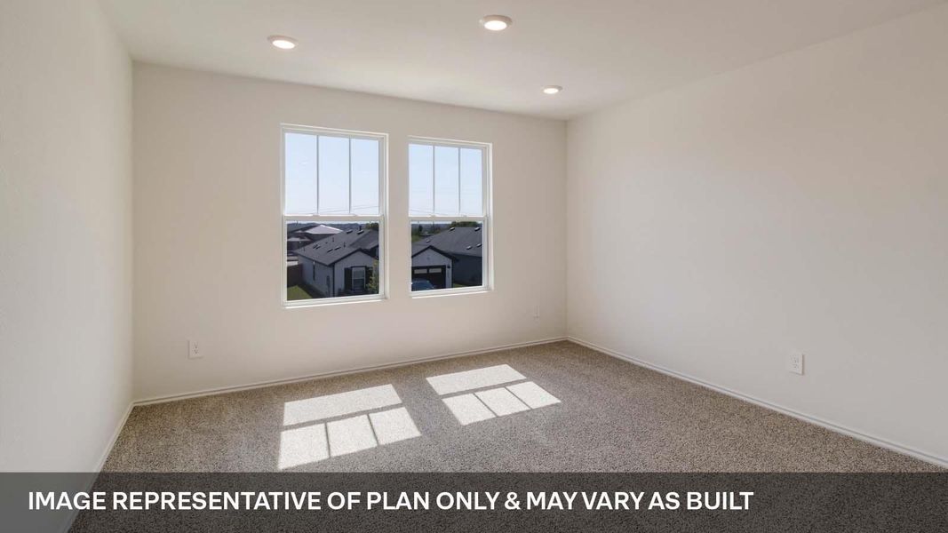 Spacious, unfurnished interior of a new home in Marigold, Kyle (Image 9).