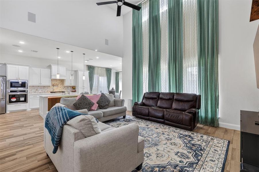 Furnished interior view inside a new home in , Little Elm (Image 10).