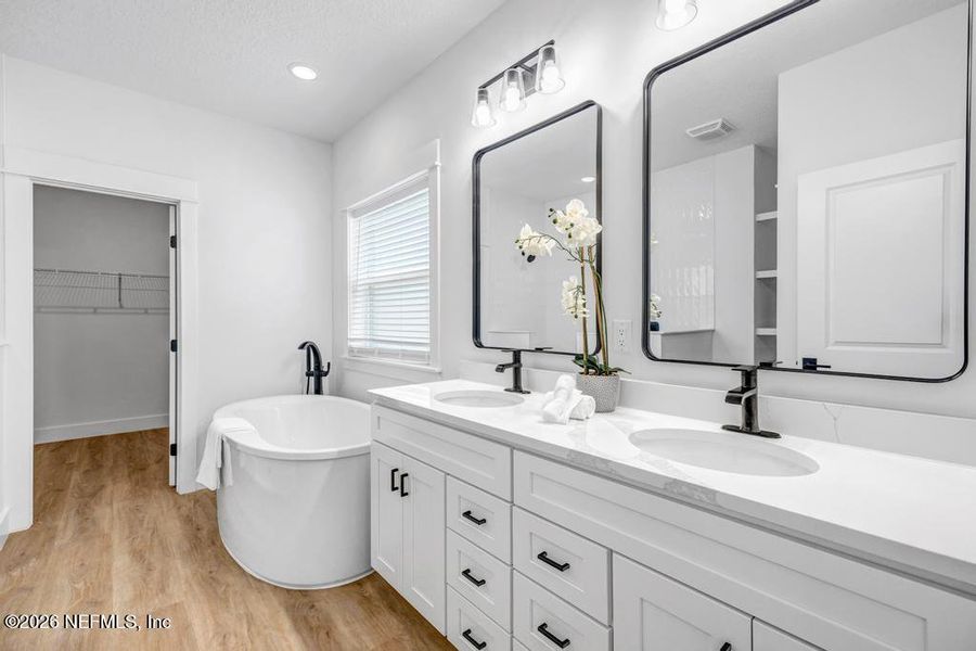 Furnished interior view inside a new home in , Jacksonville (Image 14).