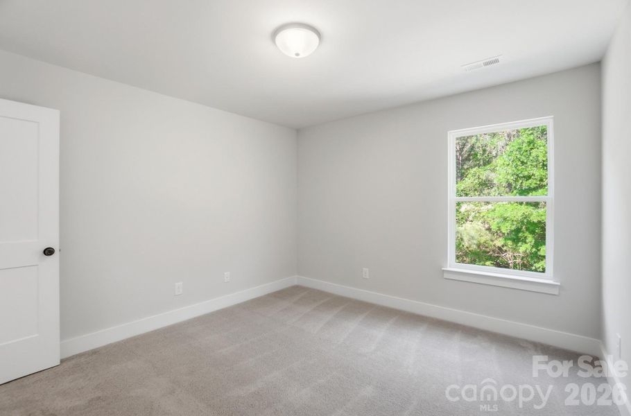 Spacious, unfurnished interior of a new home in Blythe Mill Townhomes, Waxhaw (Image 30). Spacious, unfurnished interior of a new home in Blythe Mill Townhomes, Waxhaw (Image 30).