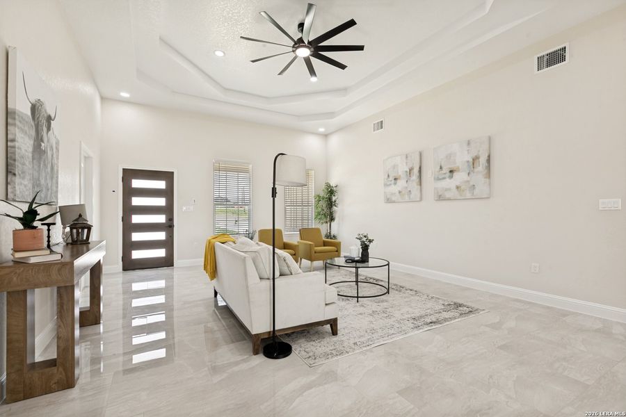 Furnished interior view inside a new home in , Atascosa (Image 15). Furnished interior view inside a new home in , Atascosa (Image 15).
