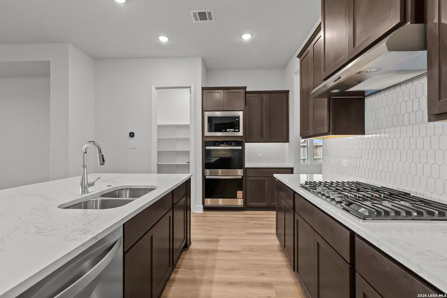 Furnished interior view inside a new home in Homestead 75', Schertz (Image 13). Furnished interior view inside a new home in Homestead 75', Schertz (Image 13).