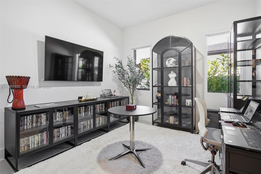 Furnished interior view inside a new home in , Miami (Image 29).