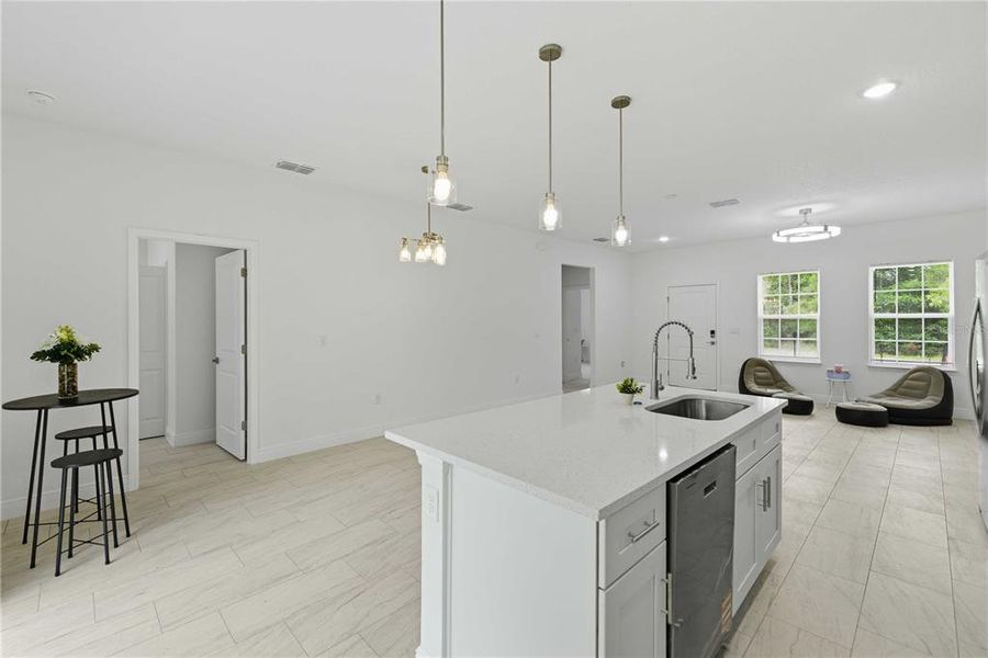 Furnished interior view inside a new home in , Citrus Springs (Image 8). Furnished interior view inside a new home in , Citrus Springs (Image 8).