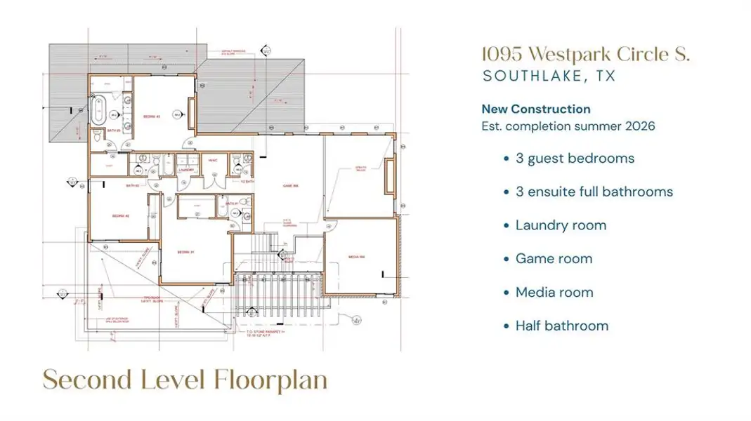 Level two floor plan