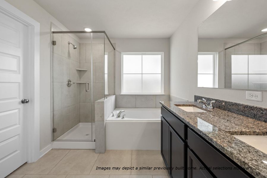 Furnished interior view inside a new home in Eagles Landing, Waco (Image 15).