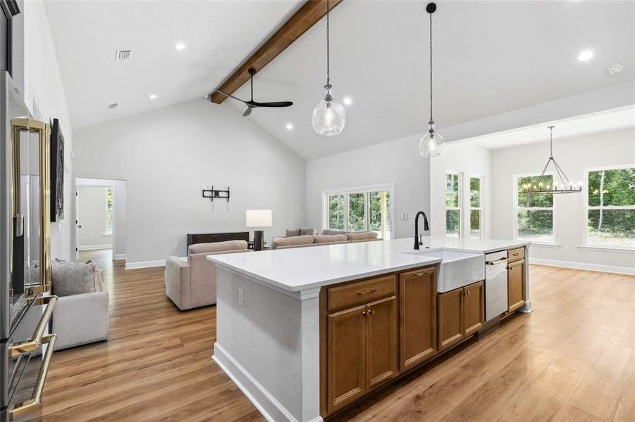 Furnished interior view inside a new home in , Alachua (Image 17).
