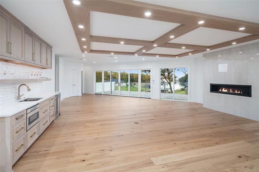 Upstairs living/game room