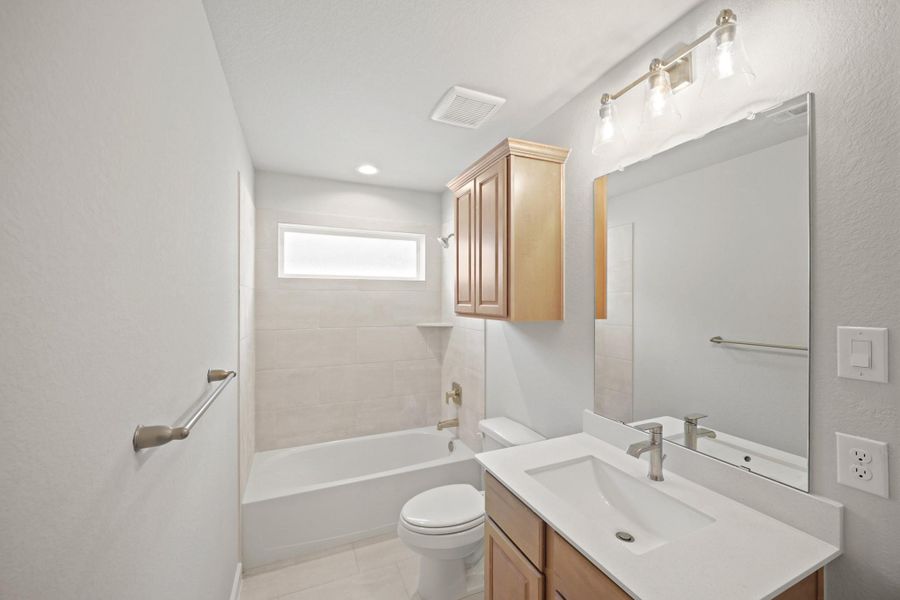 Furnished interior view inside a new home in Morton Creek Ranch, Katy (Image 7).