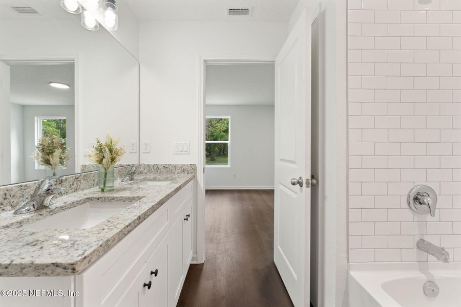 Furnished interior view inside a new home in , Green Cove Springs (Image 16).