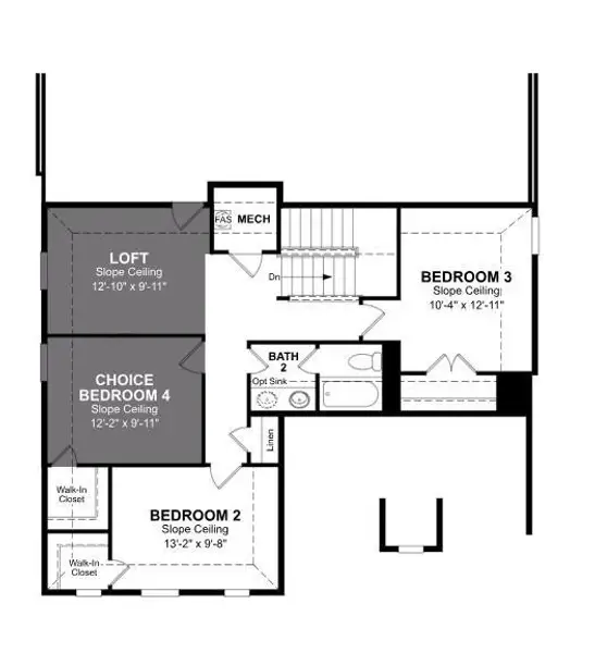 Beazer Homes Stark Farms Cascade Floorplan.