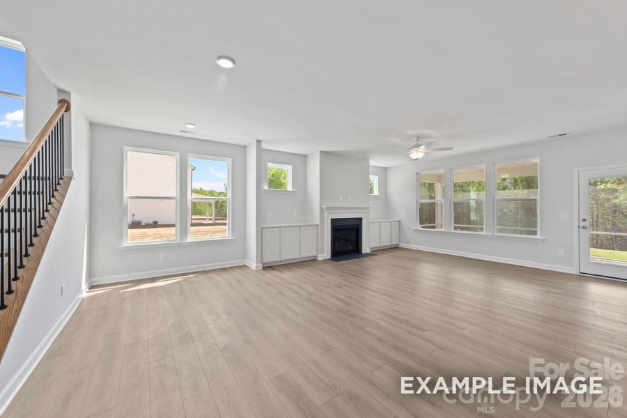 Spacious, unfurnished interior of a new home in Windgate, Mooresville (Image 18).