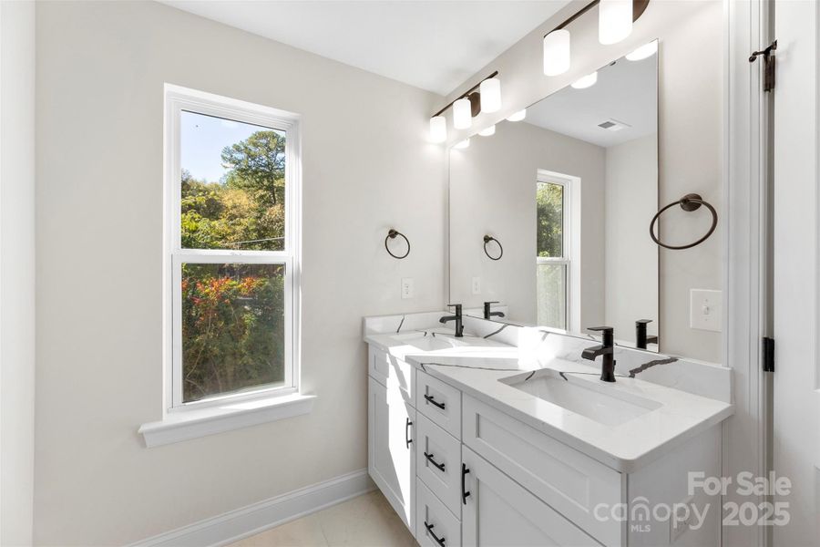 Furnished interior view inside a new home in , Huntersville (Image 7).