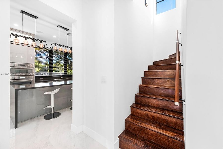 Furnished interior view inside a new home in , Coral Gables (Image 12). Furnished interior view inside a new home in , Coral Gables (Image 12).