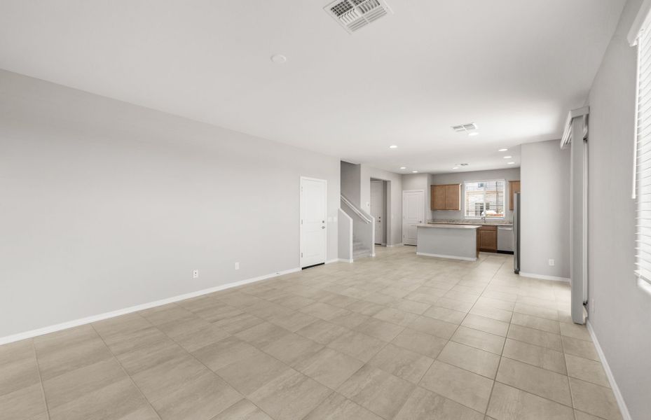 Spacious, unfurnished interior of a new home in Asante- Atrium Series, Surprise (Image 22).