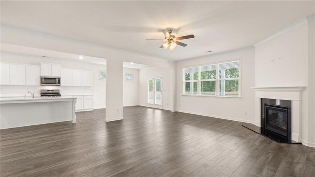 Spacious, unfurnished interior of a new home in Independence, Loganville (Image 22).