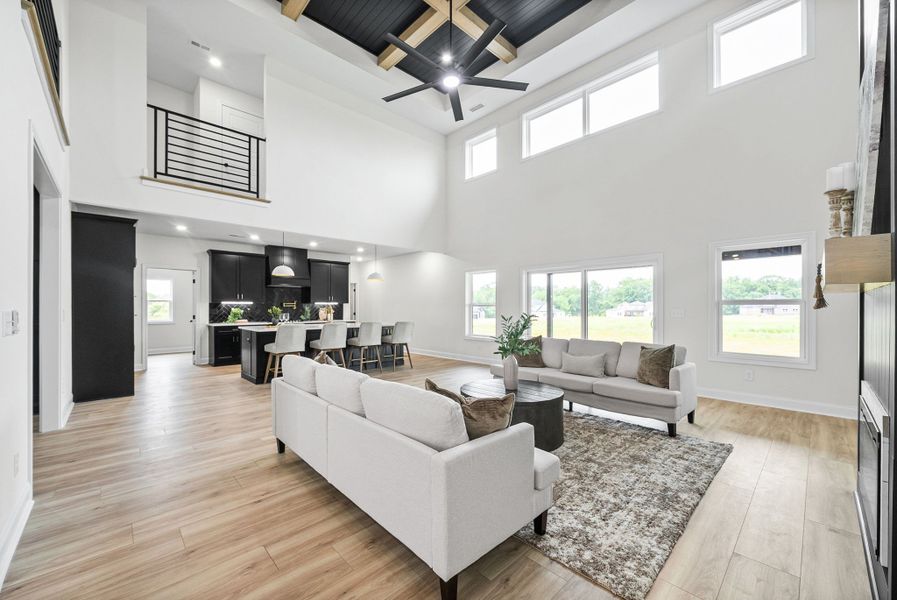 Representative furnished interior of a home built from the Aspen Ridge by Rockwood Homes in Wofford Estates, Clarksville (Image 4). Representative furnished interior of a home built from the Aspen Ridge by Rockwood Homes in Wofford Estates, Clarksville (Image 4).