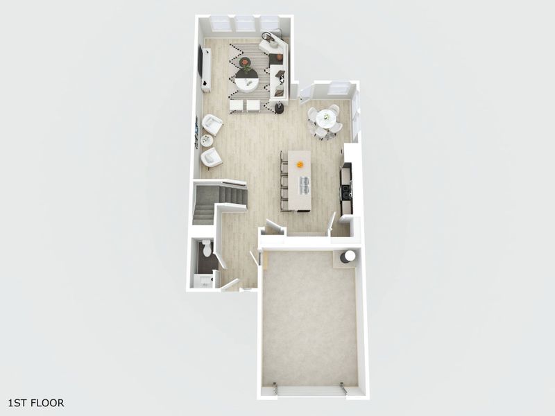 2D floor plan layout of this home in Eagle Cove, Denton, TX (Image 7). 2D floor plan layout of this home in Eagle Cove, Denton, TX (Image 7).