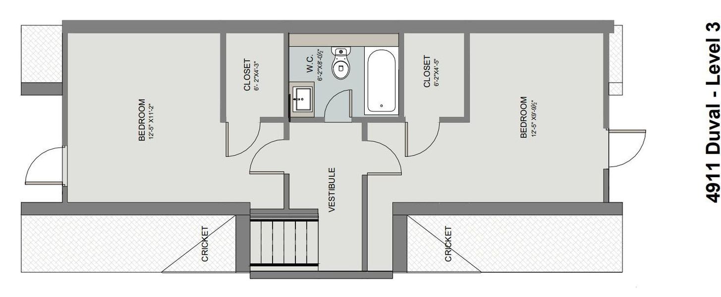2D floor plan layout of this home in , Austin, TX (Image 6).