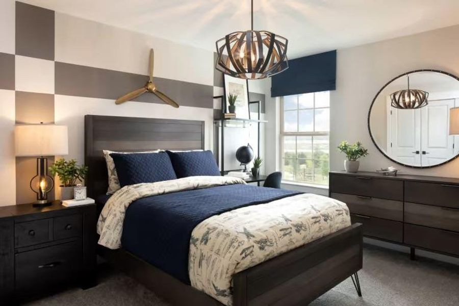 Photo of Pulte model home with same floor plan, not of actual home listed. Photo of Pulte model home with same floor plan, not of actual home listed.