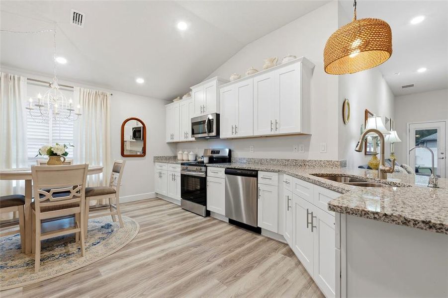Furnished interior view inside a new home in , Lake City (Image 15).