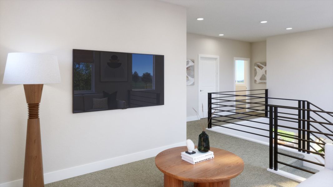 Representative furnished interior of a home built from the Raven by Trumark Homes in Trumark Homes at Tanterra, Parker (Image 13).