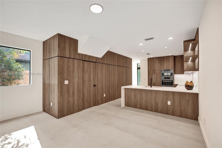 Furnished interior view inside a new home in , Miami (Image 18).