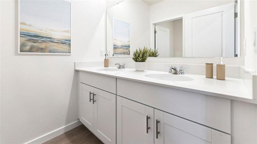 Furnished interior view inside a new home in Archers Mill, Ormond Beach (Image 11).