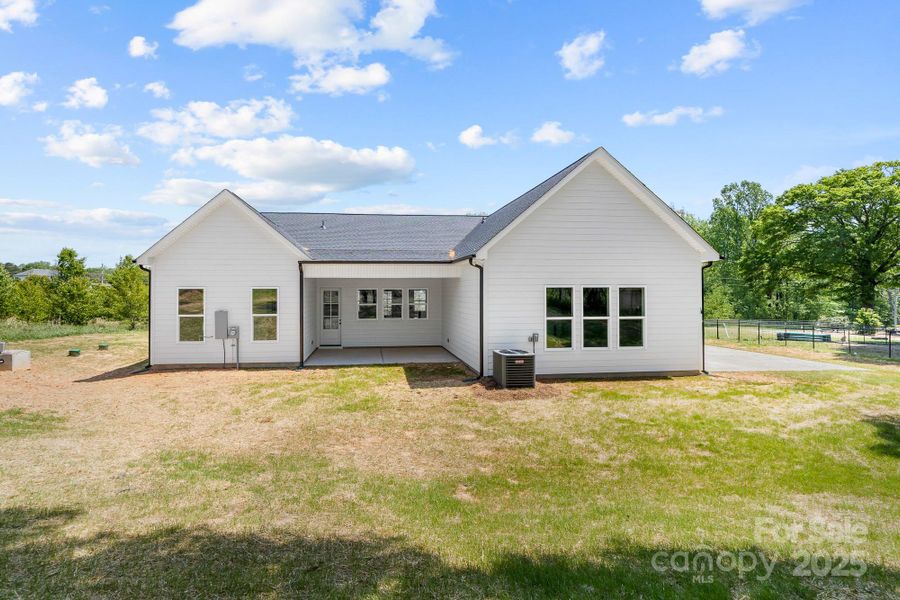 Exterior details and patio area of a home in , Bessemer City (Image 25).
