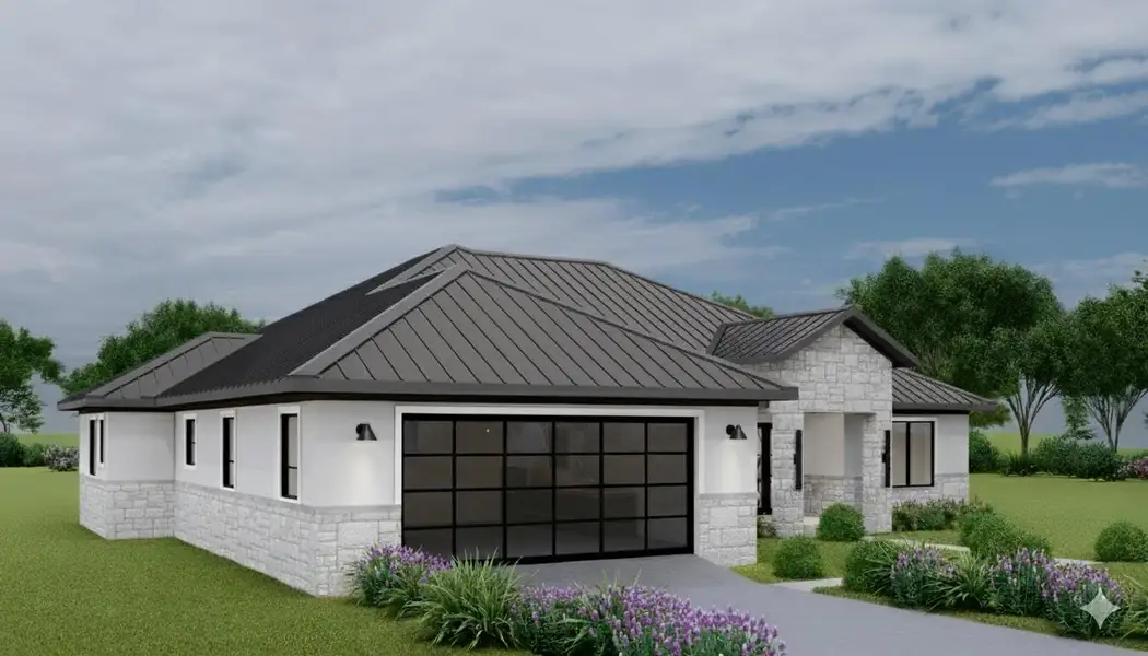 Front exterior of a new home in , Horseshoe Bay, TX, highlighting curb appeal (Image 8). Front exterior of a new home in , Horseshoe Bay, TX, highlighting curb appeal (Image 8).