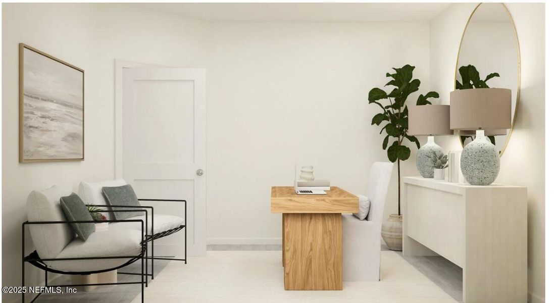 Furnished interior view inside a new home in Shearwater, St. Augustine (Image 19).