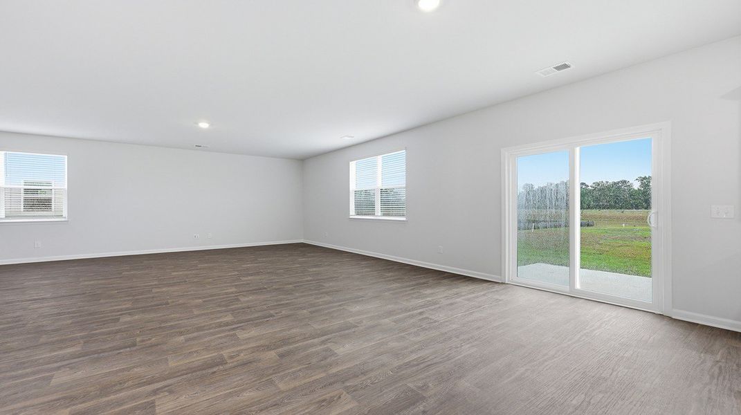 Representative unfurnished interior of a home built from the Hanover by D.R. Horton in The Ranch, Holly Hill (Image 14).