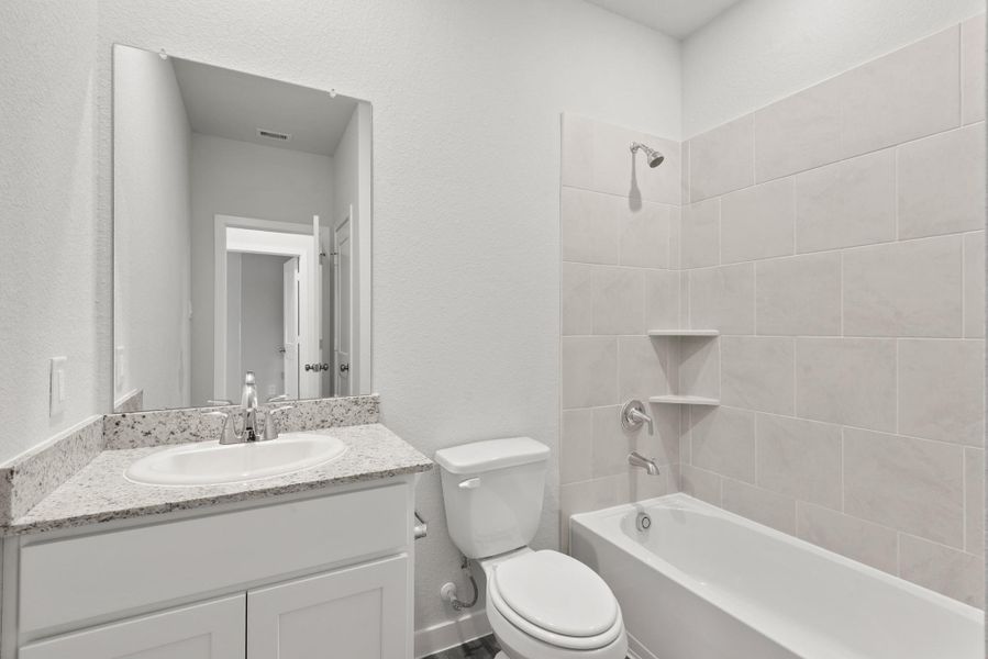 Furnished interior view inside a new home in Barrett Crossing, Crosby (Image 6). Furnished interior view inside a new home in Barrett Crossing, Crosby (Image 6).