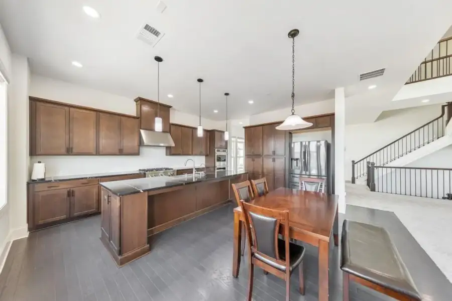 Furnished interior view inside a new home in , Woodstock (Image 40).
