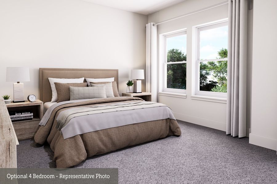 The El Paso - Optional Bedroom 4 The El Paso - Optional Bedroom 4