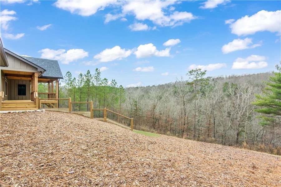Exterior details and patio area of a home in , Talking Rock (Image 33).