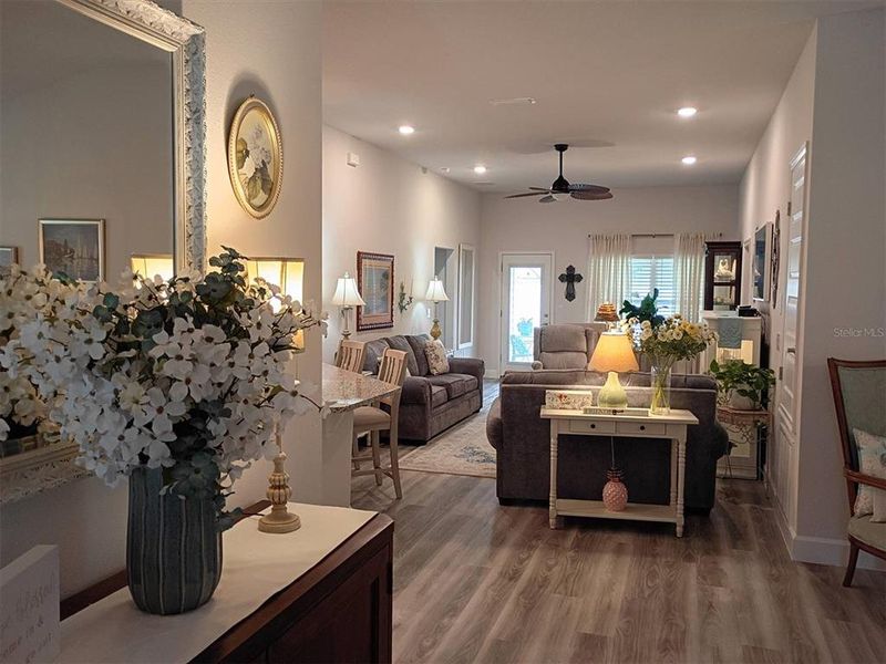 Furnished interior view inside a new home in , Lake City (Image 42).