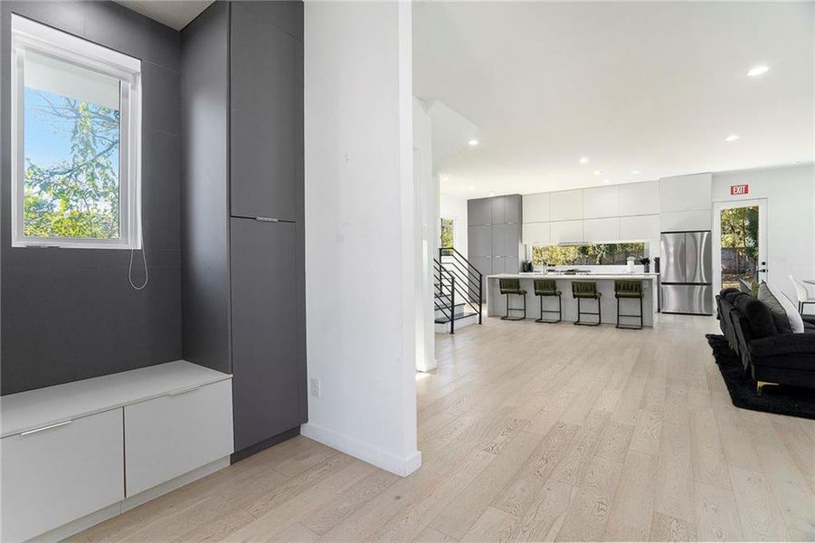 Furnished interior view inside a new home in , Atlanta (Image 26).