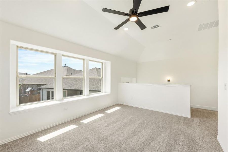 Spacious, unfurnished interior of a new home in Willow Wood Classic 50, McKinney (Image 19). Spacious, unfurnished interior of a new home in Willow Wood Classic 50, McKinney (Image 19).