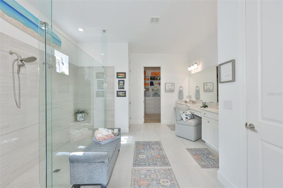 Furnished interior view inside a new home in Esplanade at Artisan Lakes, Palmetto (Image 18).