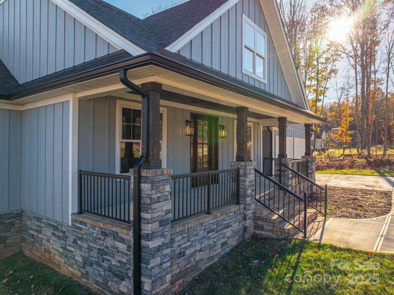 Exterior details and patio area of a home in , Lincolnton (Image 3).