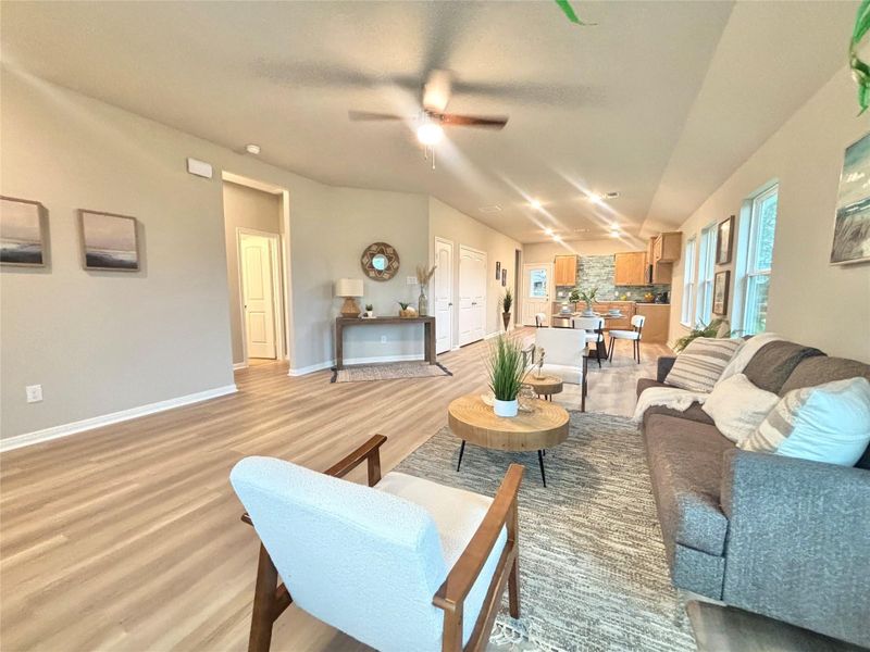 Furnished interior view inside a new home in , Palacios (Image 28).