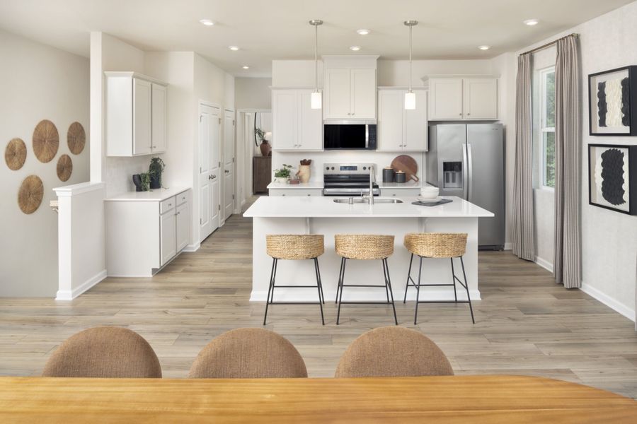 Furnished interior view inside a new home in Bratton Pointe, Rock Hill (Image 2).