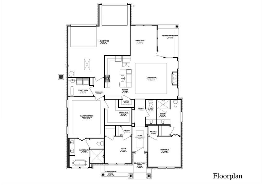 View of home floor plan