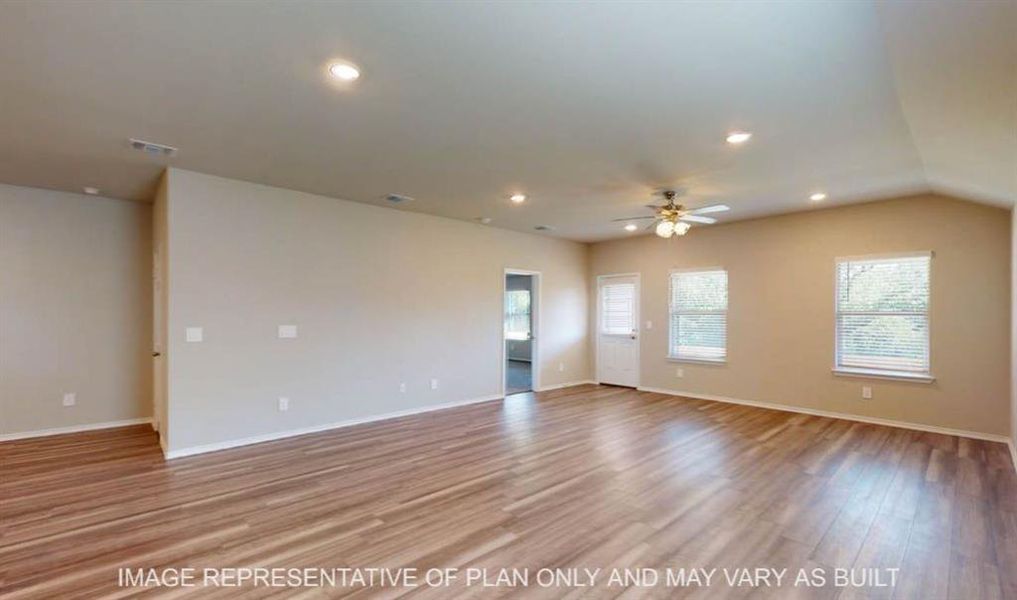 Spacious, unfurnished interior of a new home in Eagles Landing, Waco (Image 14). Spacious, unfurnished interior of a new home in Eagles Landing, Waco (Image 14).