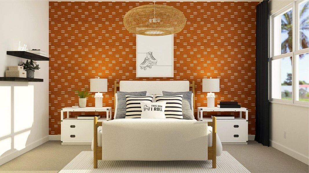 Furnished interior view inside a new home in Arden: The Providence Collection, Loxahatchee (Image 8).