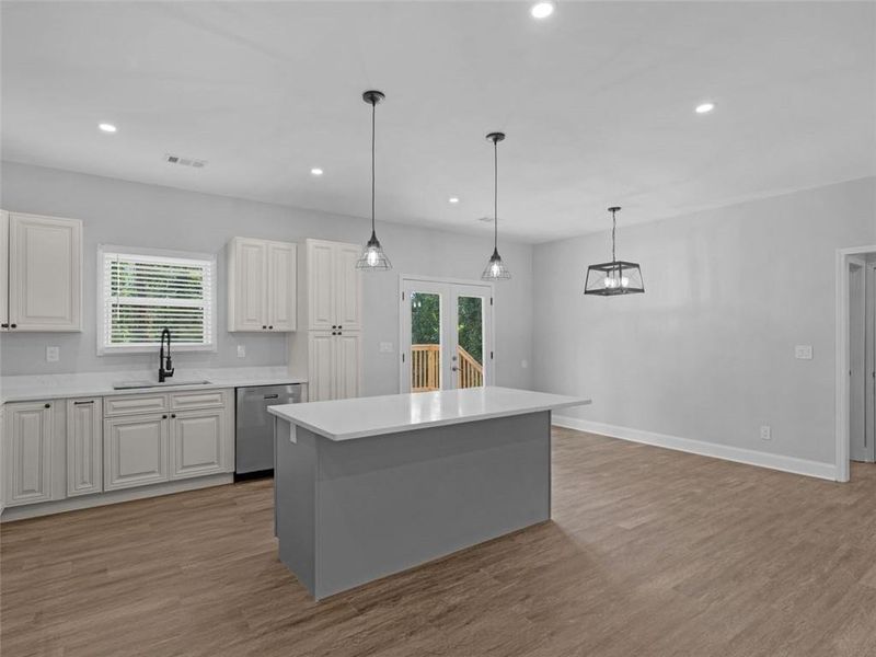 Furnished interior view inside a new home in , Griffin (Image 9).